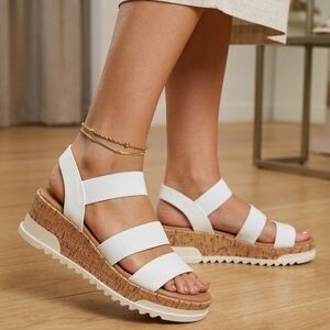 Women's White Sandals